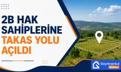 2B hak sahiplerine takas yolu açıldı