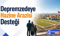 Depremzedeye Hazine Arazisi Desteği: %50 İndirim ve 5 Yıl Taksit