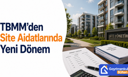 TBMM’den Site Aidatlarında Yeni Dönem