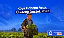 Köye Dönene Arsa, Üretene Destek Yolu!
