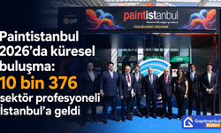 Paintistanbul 2026’da küresel buluşma: 10 bin 376 sektör profesyoneli İstanbul’a geldi