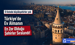 Türkiye’de Ev Almanın En Zor Olduğu Şehirler Sıralandı!