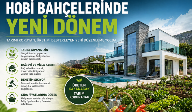 Hobi Bahçelerinde Yeni Dönem Başlıyor