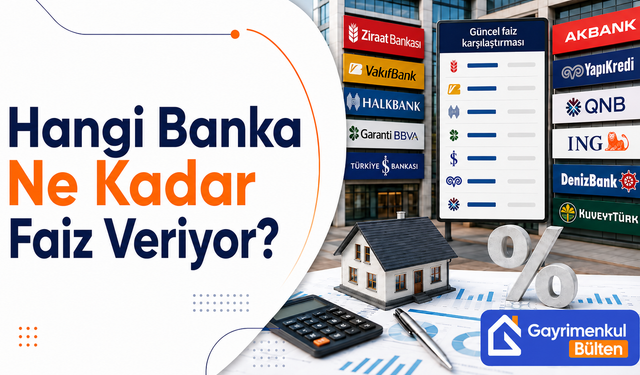 Hangi Banka Ne Kadar Faiz Veriyor?