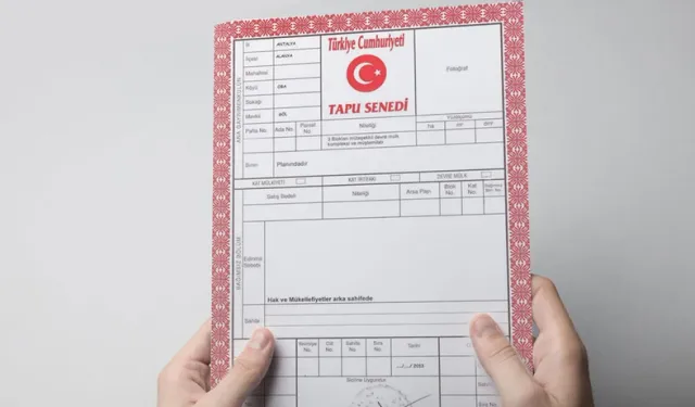 Kat İrtifaklı Tapu Belgesi Örneği