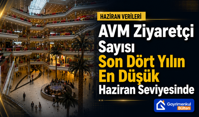 Avm Ziyaretçi Sayısı Son Dört Yılın En Düşük Haziran Seviyesinde