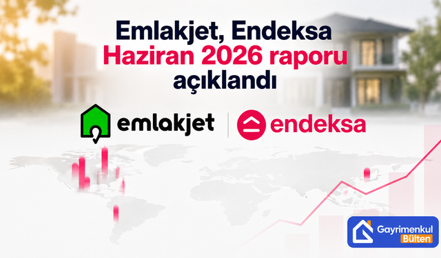 Emlakjet, Endeksa Haziran 2026 raporu açıklandı