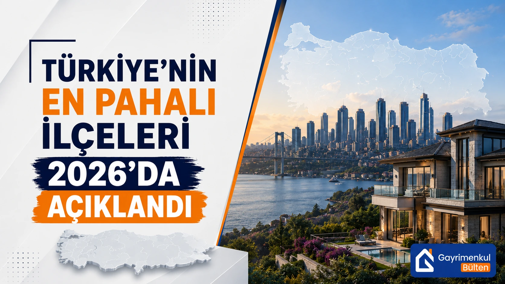 Türkiye’nin En Pahalı İlçeleri 2026’da Açıklandı