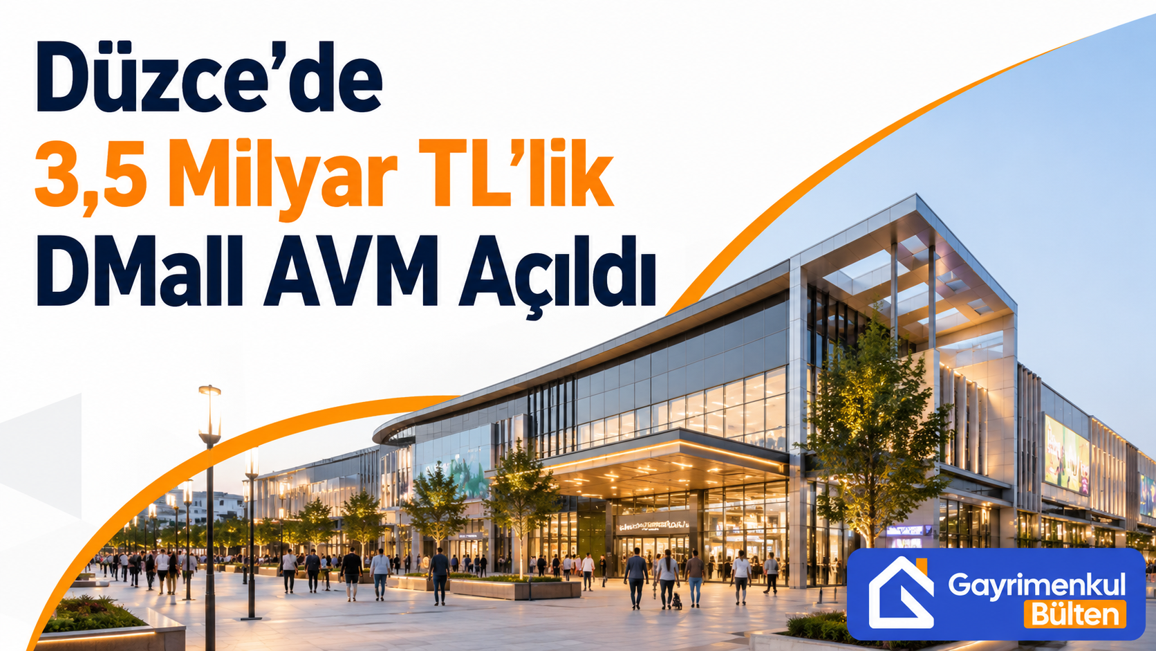 Düzce’de 3,5 Milyar TL’lik DMall AVM Açıldı