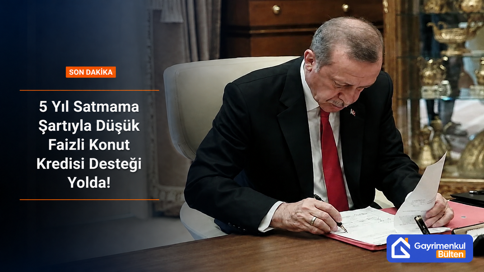 5 Yıl Satmama Şartıyla Düşük Faizli Konut Kredisi Desteği Yolda!