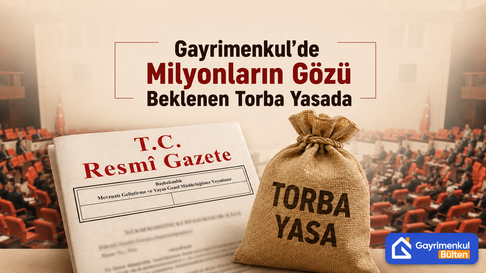 Gayrimenkul’de Milyonların Gözü Beklenen Torba Yasada